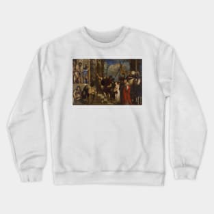 Ecce Homo by Titian Crewneck Sweatshirt